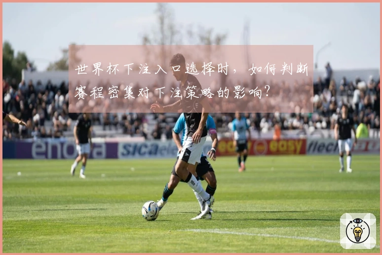 世界杯下注入口选择时，如何判断赛程密集对下注策略的影响？